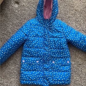 Mini Biden girls puffy coat size 7-8